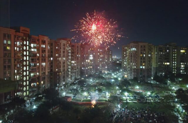 Diwali celebrations at Rangoli Gardens